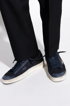 Golden Goose GRANATOWY Buty sportowe `Stardan Under Net Star`