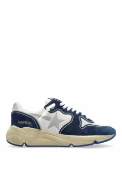 Golden Goose GRANATOWY Buty sportowe `Runnning Sole`