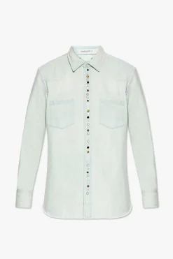 Golden Goose jasnoniebieski Jeansowa koszula