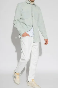 Golden Goose jasnoniebieski Jeansowa koszula