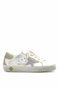 Golden Goose Kids BIAŁY Buty sportowe `Super-Star Classic With Spur`