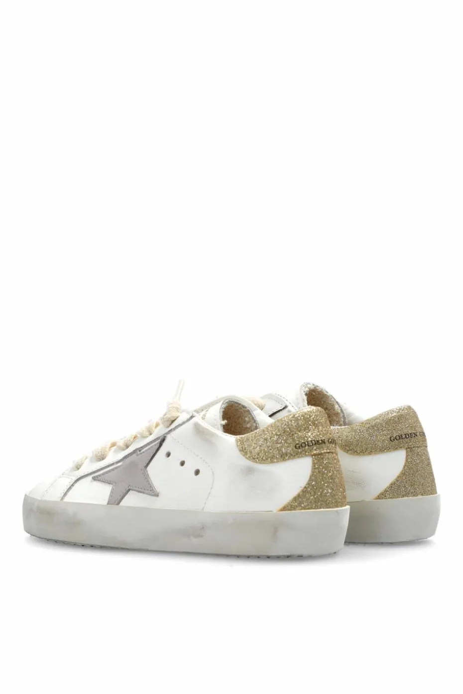 Golden Goose Kids BIAŁY Buty sportowe `Super-Star Classic With Spur`