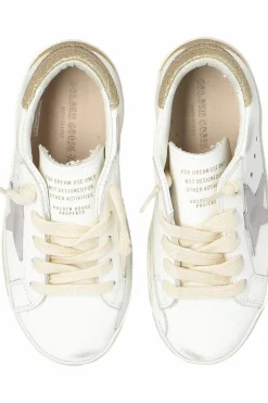 Golden Goose Kids BIAŁY Buty sportowe `Super-Star Classic With Spur`