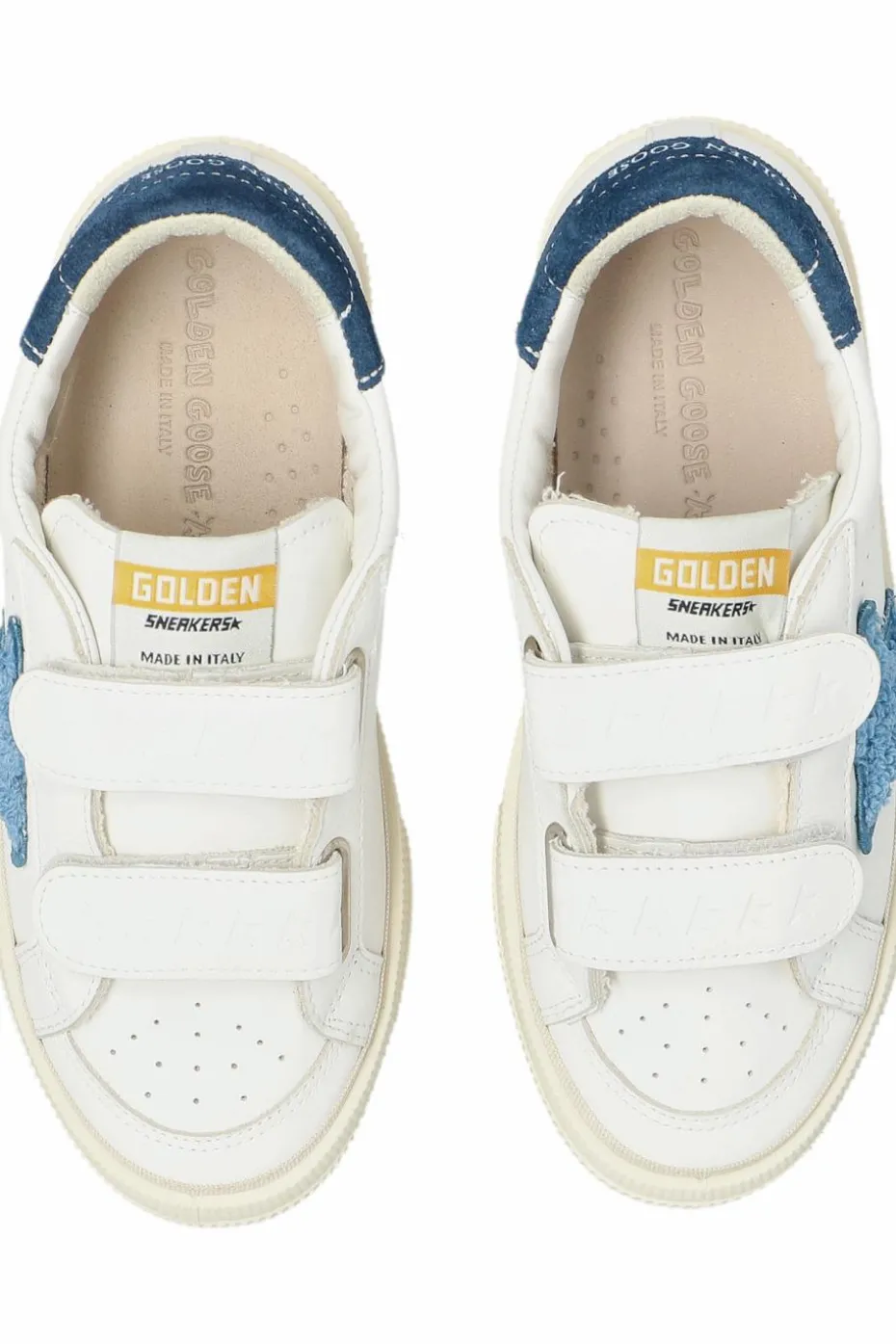 Golden Goose Kids BIAŁY Buty sportowe ‘May School’