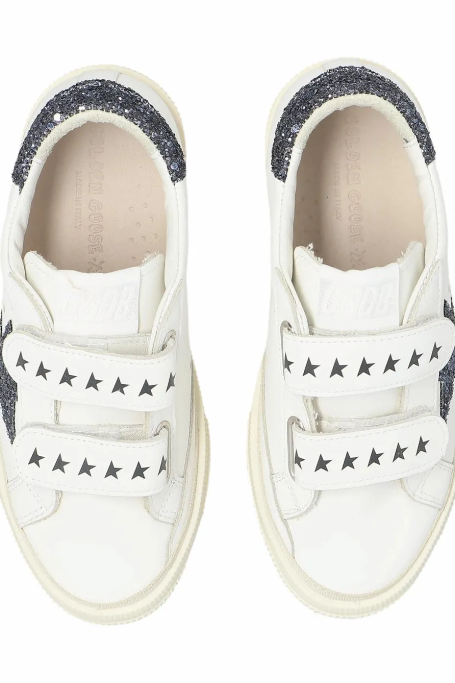 Golden Goose Kids BIAŁY Buty sportowe ‘May School’
