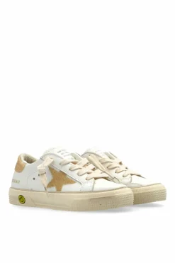 Golden Goose Kids BIAŁY Buty sportowe `May`