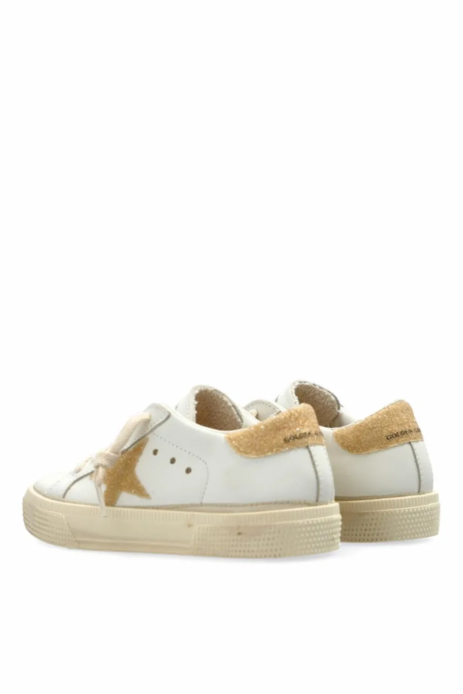 Golden Goose Kids BIAŁY Buty sportowe `May`