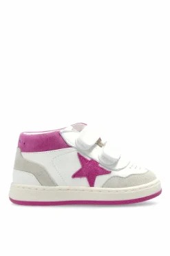Golden Goose Kids BIAŁY Buty sportowe `June Basket`