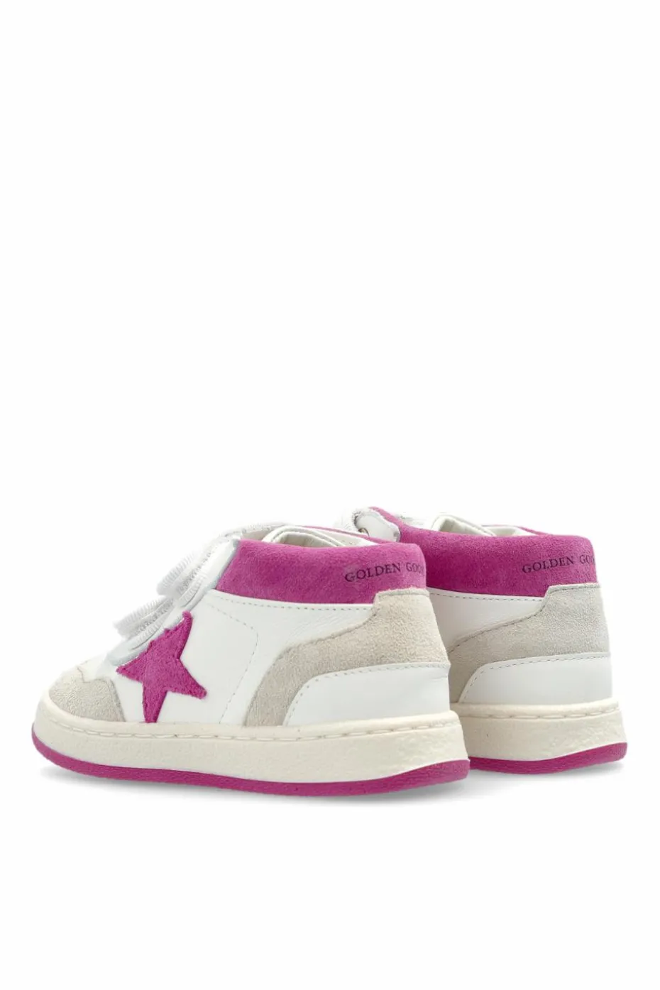 Golden Goose Kids BIAŁY Buty sportowe `June Basket`