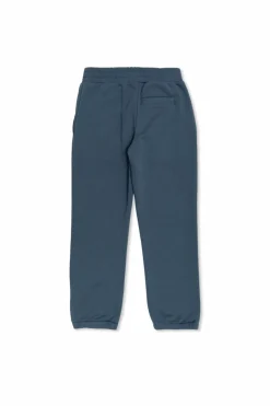 Golden Goose Kids GRANATOWY Spodnie dresowe z wyszytym logo