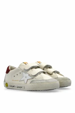 Golden Goose Kids kremowy Buty sportowe `OLD SCHOOL WITH SPUR AND PENSTAR`