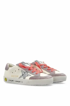 Golden Goose Kids kremowy Buty sportowe `Super-Star Penstar Classic With List`