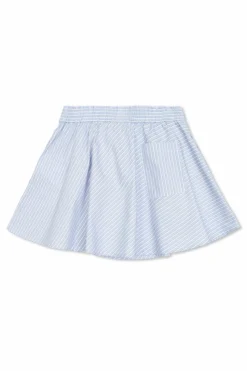 Golden Goose Kids NIEBIESKI Spódnica ze wzorem w pasy
