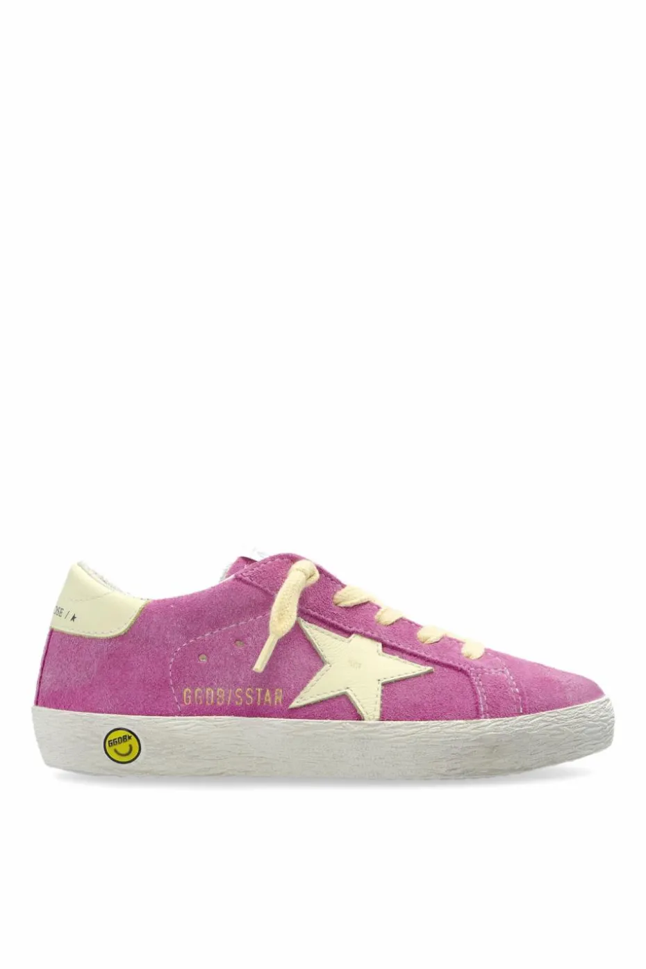 Golden Goose Kids RÓŻOWY Buty sportowe `Super-Star Classic With List`