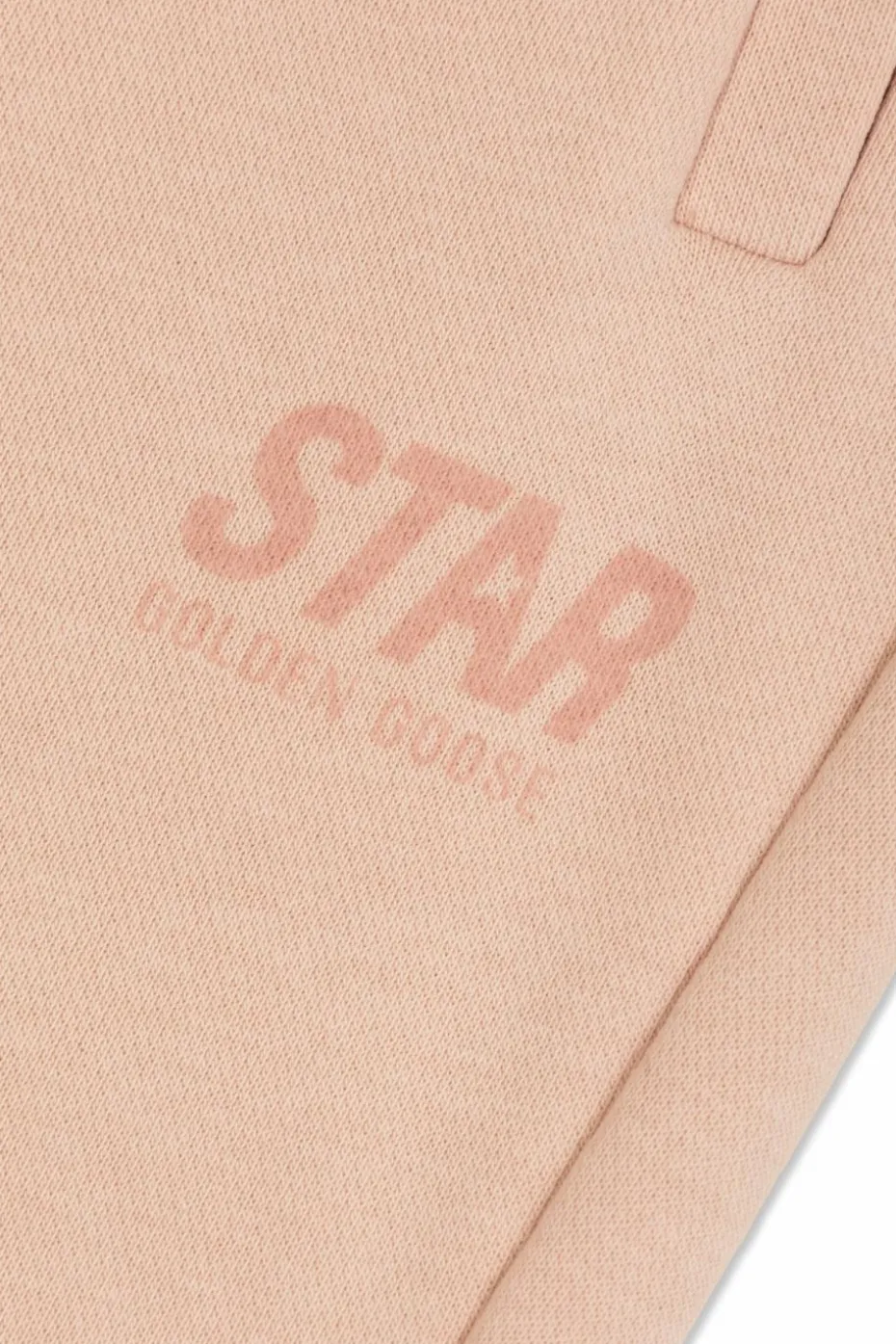 Golden Goose Kids RÓŻOWY Spodnie dresowe z logo