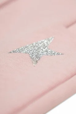 Golden Goose Kids RÓŻOWY Spodnie dresowe z logo