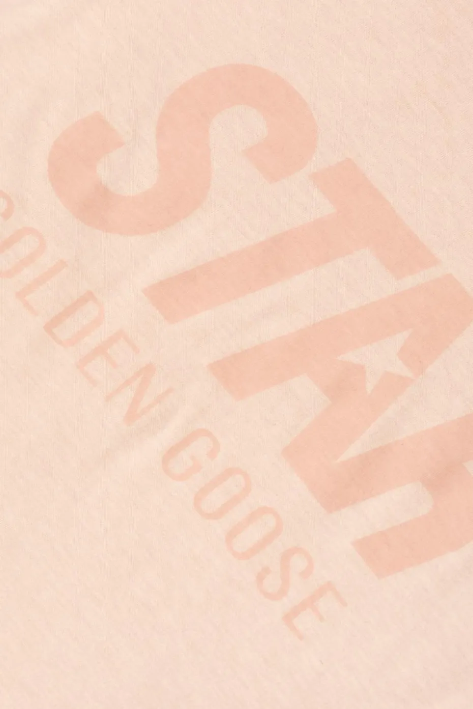 Golden Goose Kids RÓŻOWY T-shirt z logo