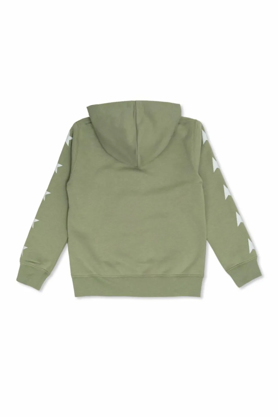 Golden Goose Kids ZIELONY Bluza z kapturem