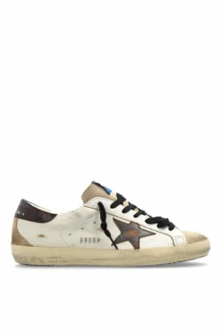 Golden Goose kremowy Buty sportowe `SUPER-STAR CLASSIC WITH SPUR`