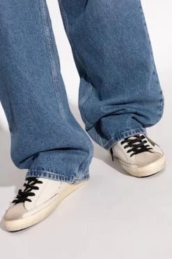 Golden Goose kremowy Buty sportowe `SUPER-STAR CLASSIC WITH SPUR`