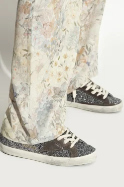 Golden Goose SREBRNY Buty sportowe `Super-Star Classic With List`