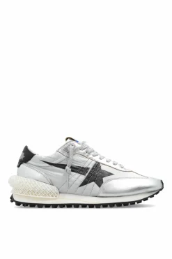 Golden Goose SREBRNY Buty sportowe `Running Marathon`