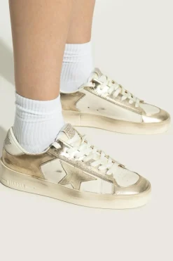 Golden Goose ZŁOTY Buty sportowe `Stardan Con Collarino E Passalacci`
