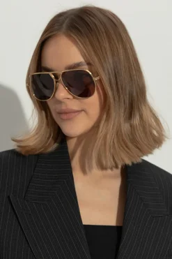 Golden Goose ZŁOTY Okulary przeciwsłoneczne