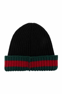 Gucci Czapka z paskiem 'Web'