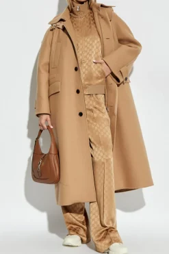 Gucci beżowy Bluza z logo