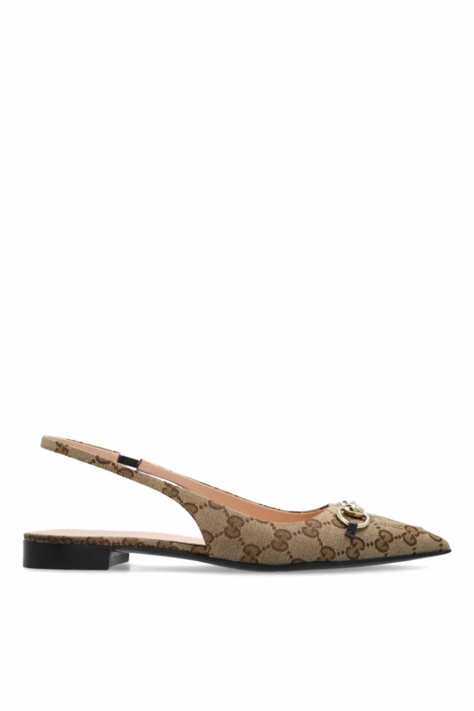Gucci beżowy Buty `Horsebit`