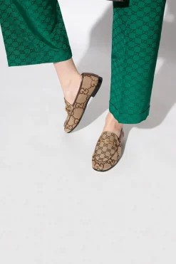 Gucci beżowy Buty 'Jordaan' typu 'loafers'