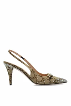 Gucci beżowy Buty na obcasie