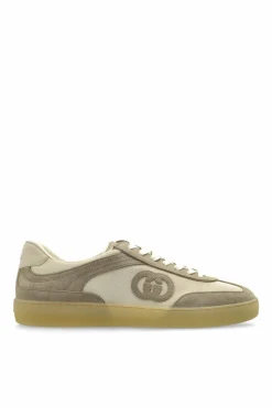 Gucci beżowy Buty sportowe z logo