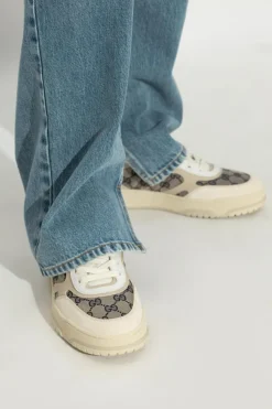 Gucci beżowy Buty sportowe `Re-Web`