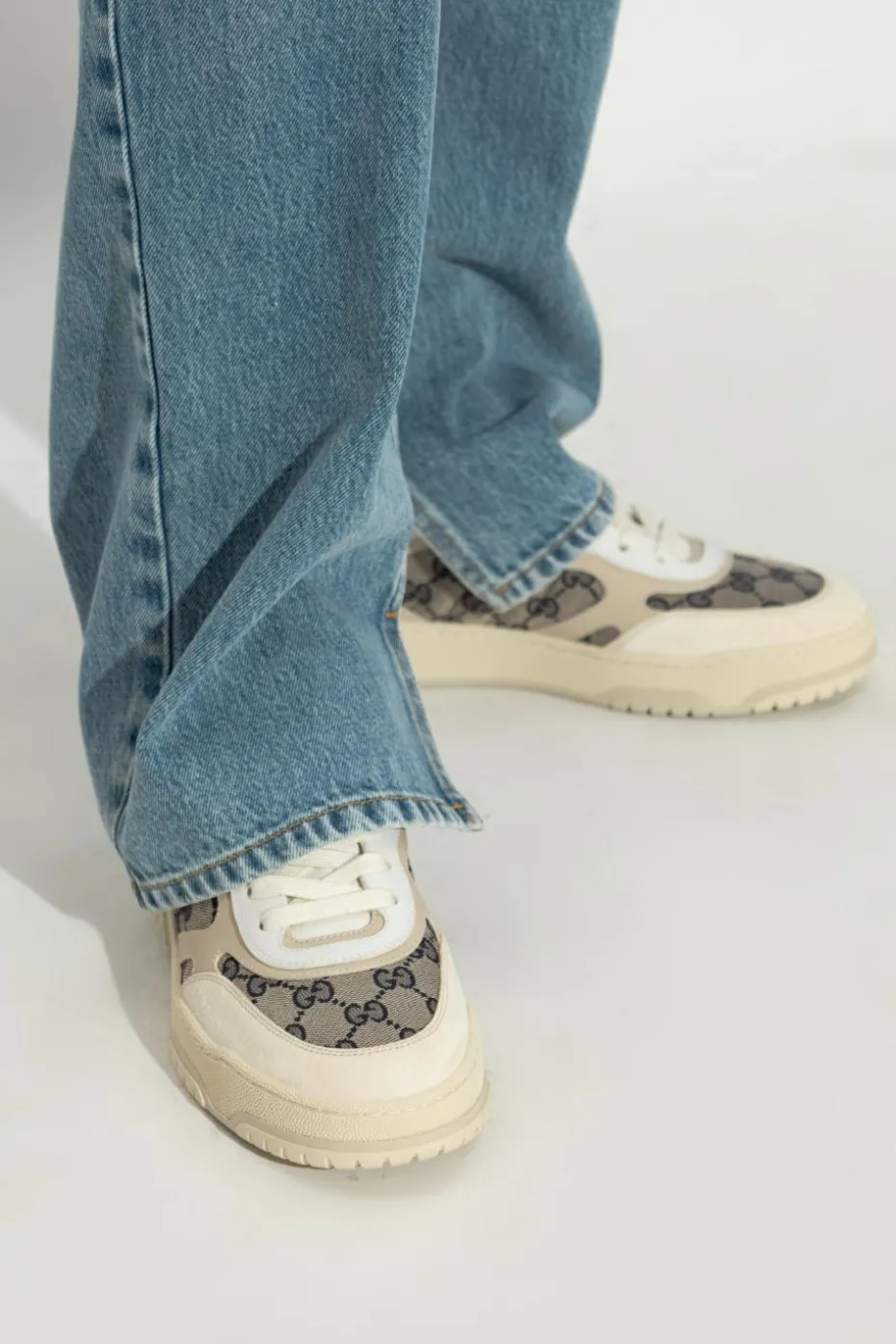 Gucci beżowy Buty sportowe `Re-Web`
