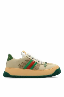 Gucci beżowy Buty sportowe na platformie ‘Screener Trainer’