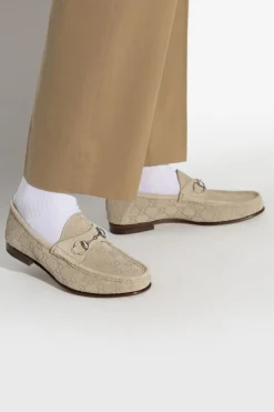 Gucci beżowy Buty typu `loafers`