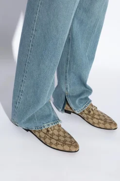 Gucci beżowy Buty typu `loafers`