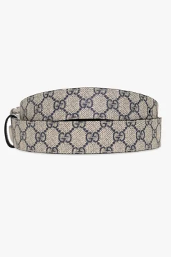 Gucci beżowy Dwustronny pasek