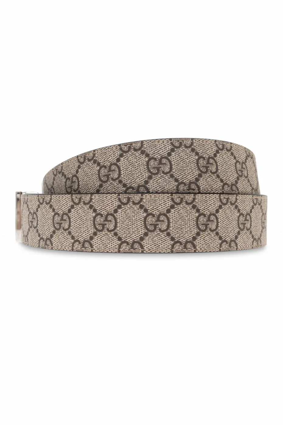 Gucci beżowy Dwustronny pasek