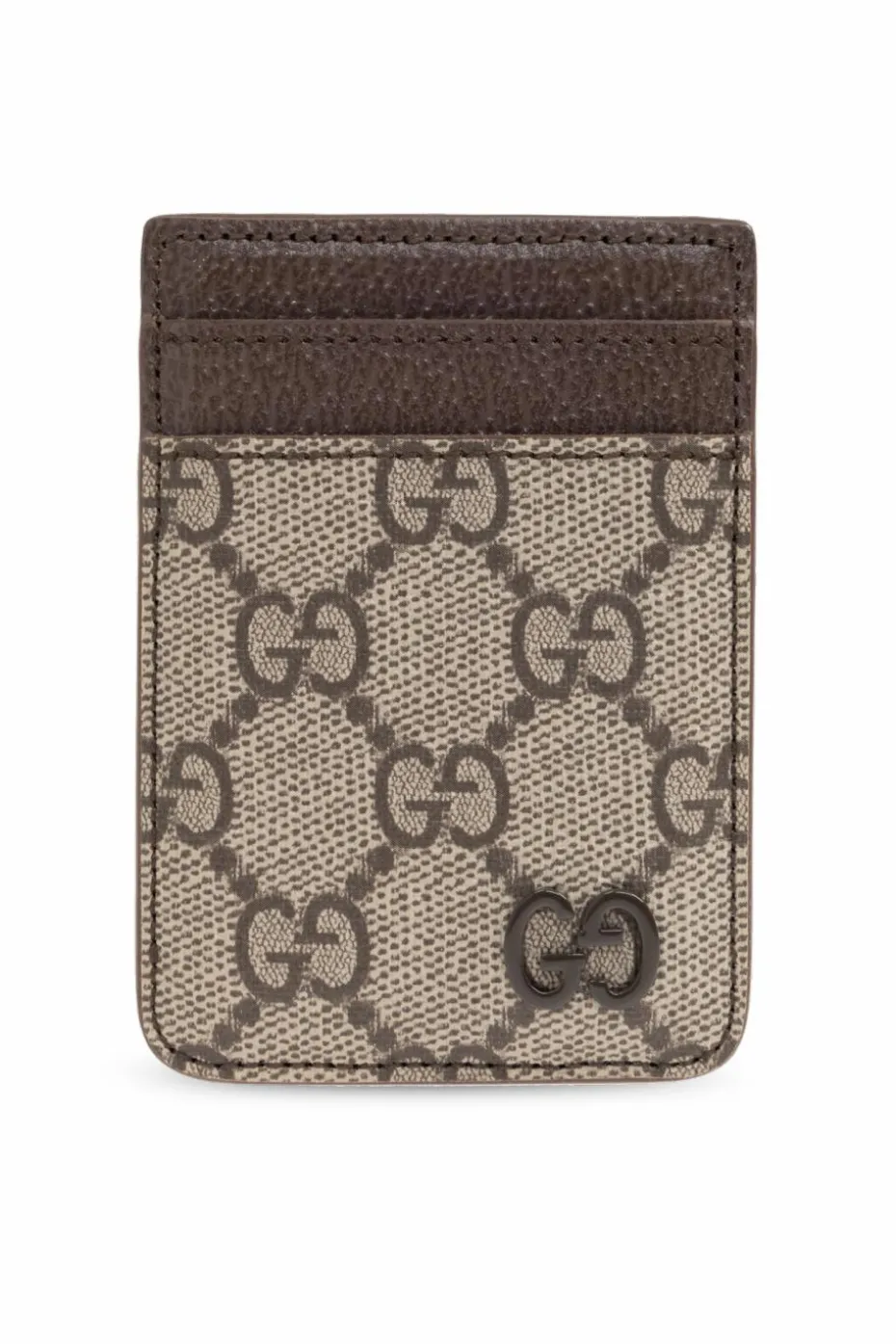 Gucci beżowy Etui na karty MagSafe