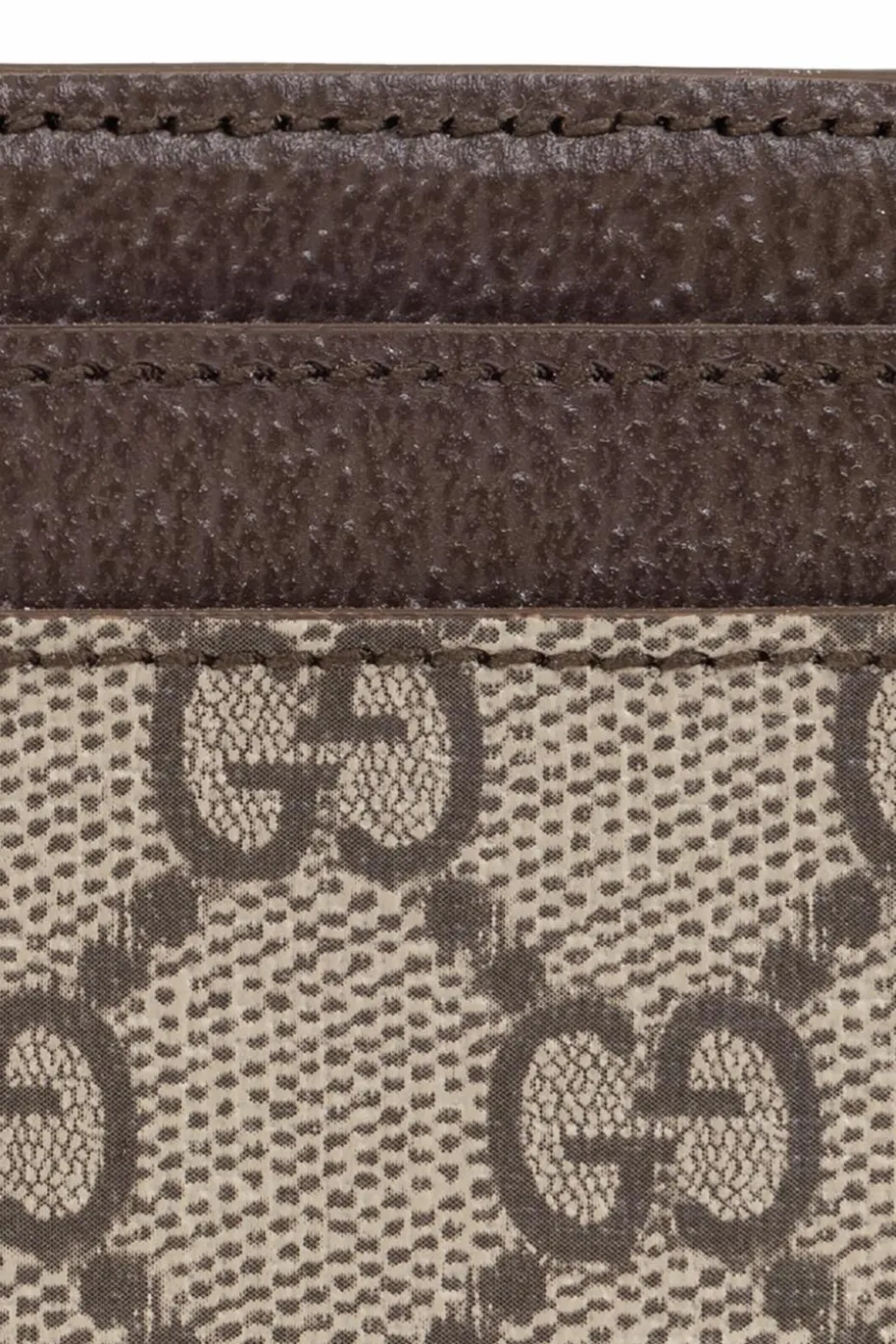 Gucci beżowy Etui na karty MagSafe