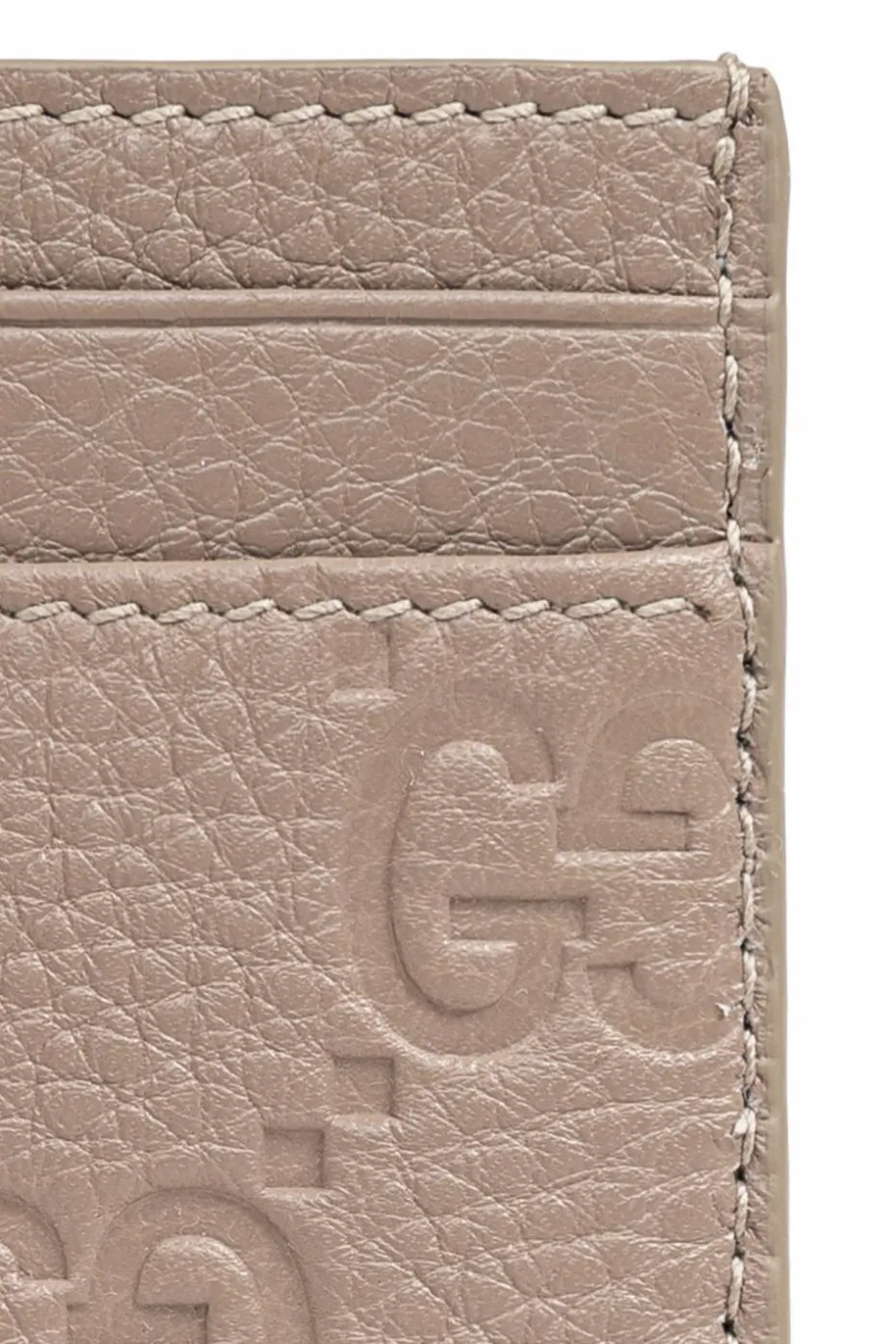 Gucci beżowy Etui na karty