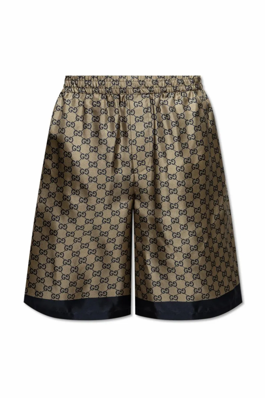 Gucci beżowy Jedwabne szorty