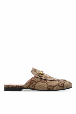 Gucci beżowy Klapki ‘Princetown’