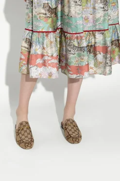 Gucci beżowy Klapki ‘Princetown’