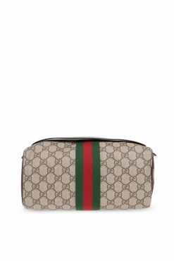 Gucci beżowy Kosmetyczka z płótna ‘GG Supreme’