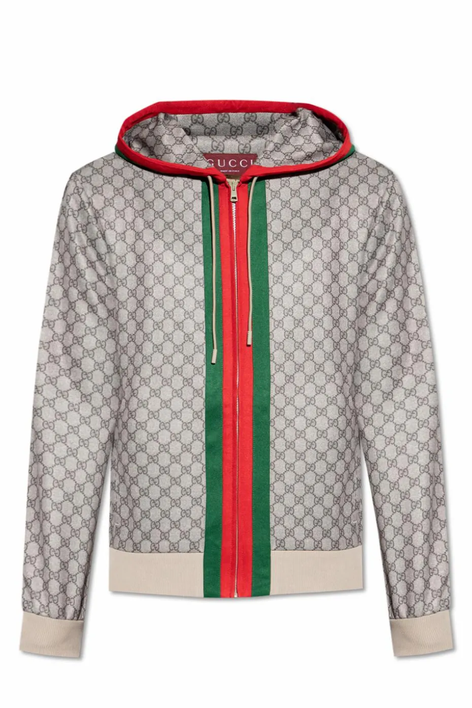 Gucci beżowy Kurtka z monogramem
