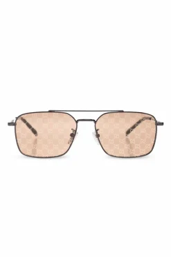 Gucci beżowy Okulary przeciwsłoneczne